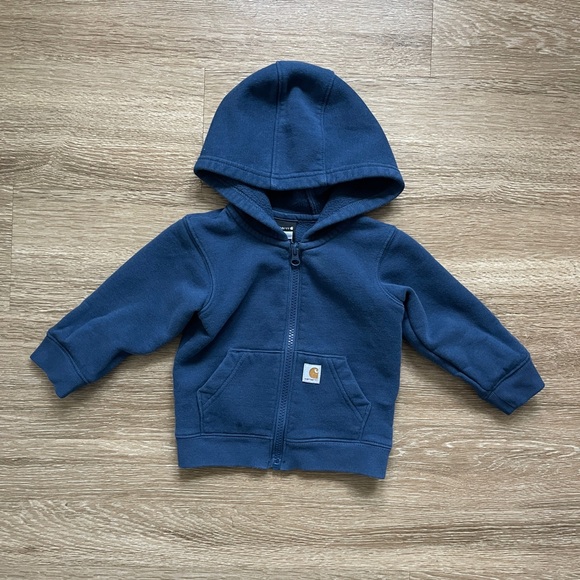 Carhartt Other - Carhartt Boys' Long-Sleeve Full-Zip Hooded Sweatshirt